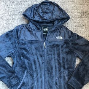 Women’s North Face Fizzy Hooded Zip - size Med
